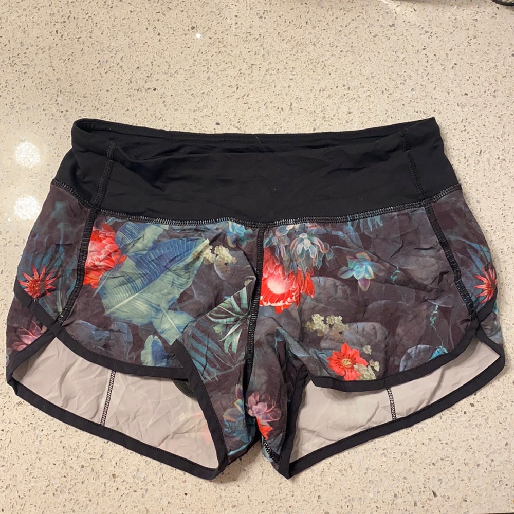 Limited edition lululemon speed shorts